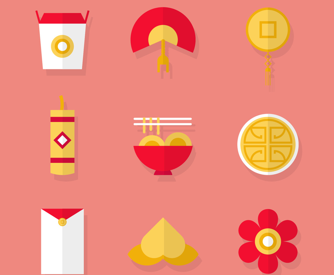 Chinese New Year Icon Collection