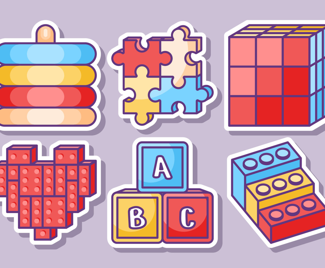 Kids Activity Puzzle Sticker Collection