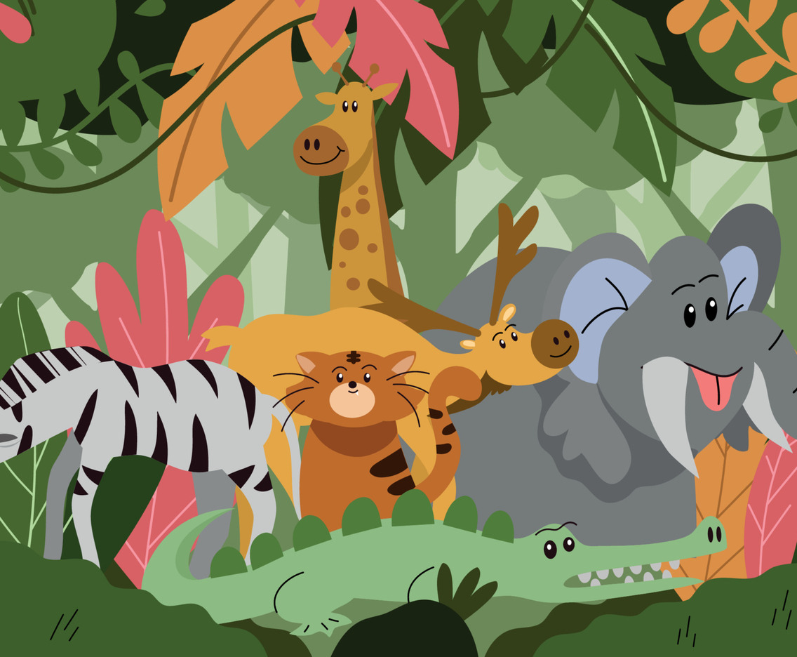 Wildlife Scenery Background
