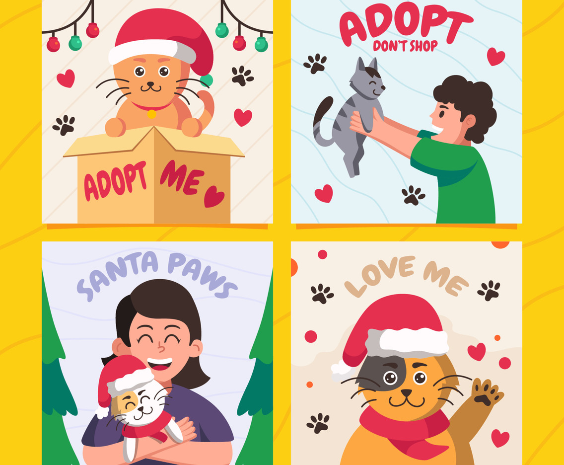 Social Media Post for Pet Adoption