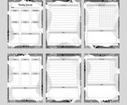 Monochrome Journal Template
