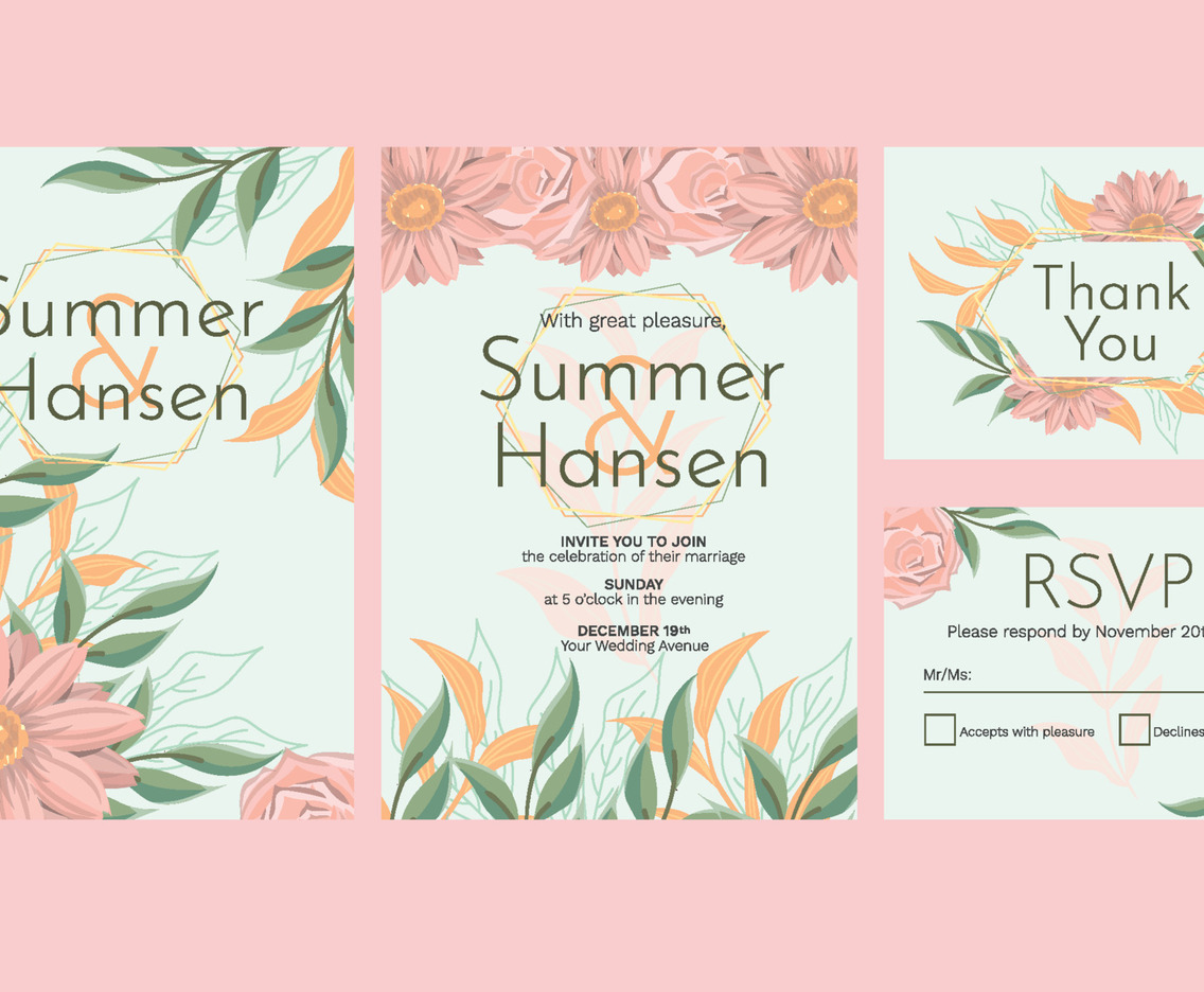 Wedding Invitation Template