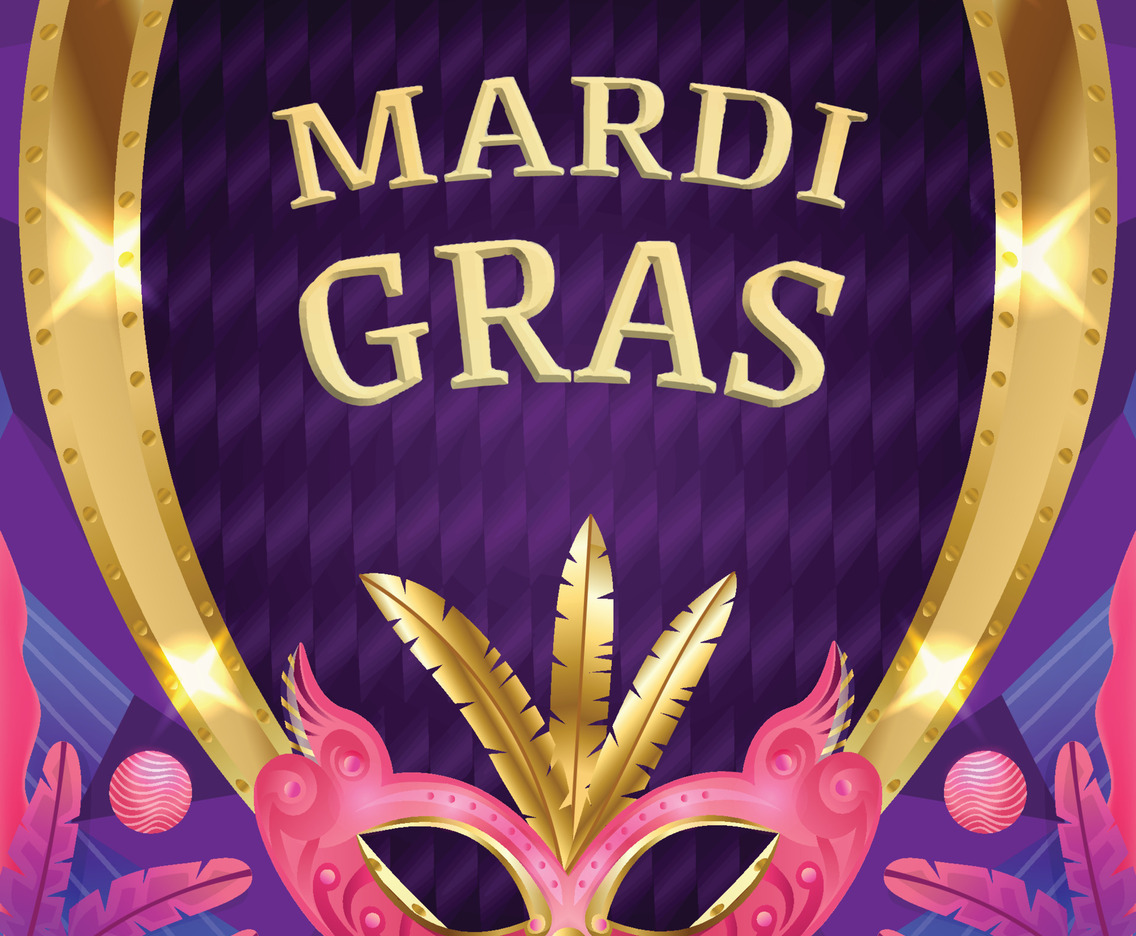 Mardi Gras Carnival Background