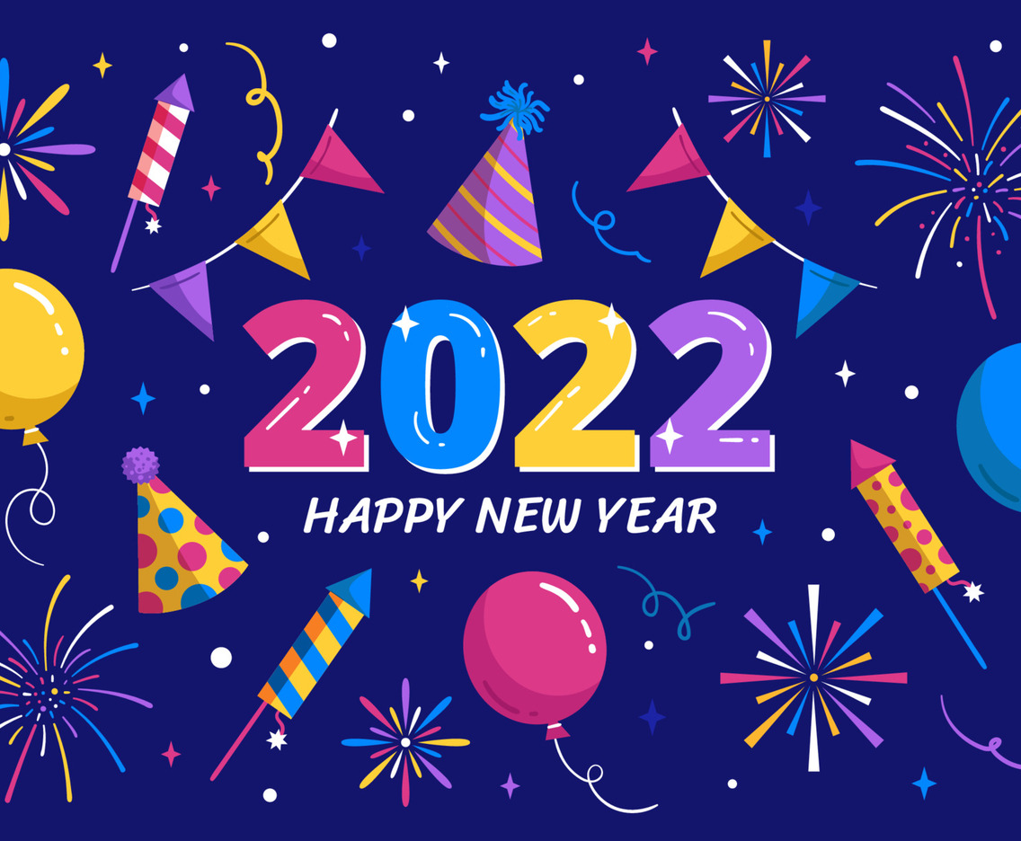 Celebration of Happy New Year Festivity Background