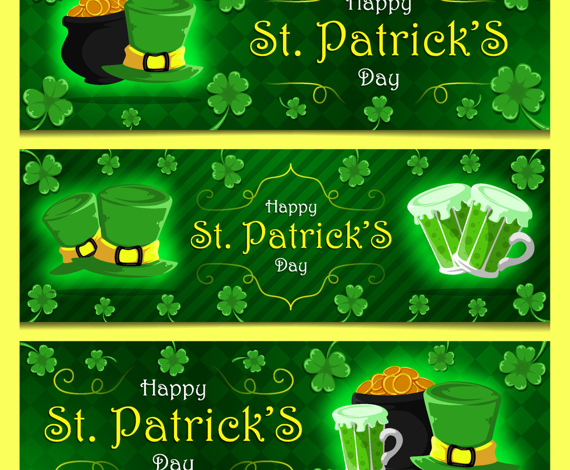 Happy Saint Patrick's Day Banner