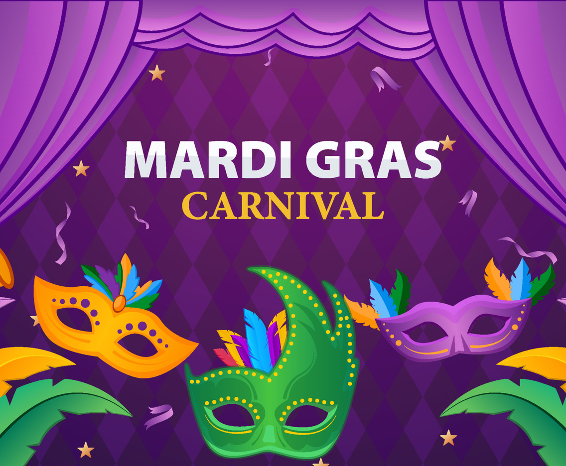Mardi Gras Masquerades Background