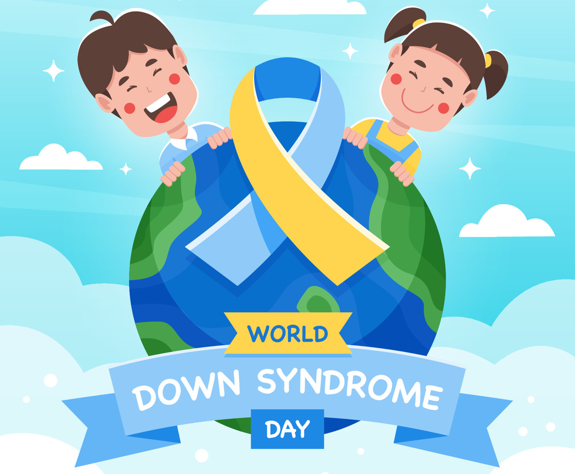 World Down Syndrome Day Celebration with Kids Character