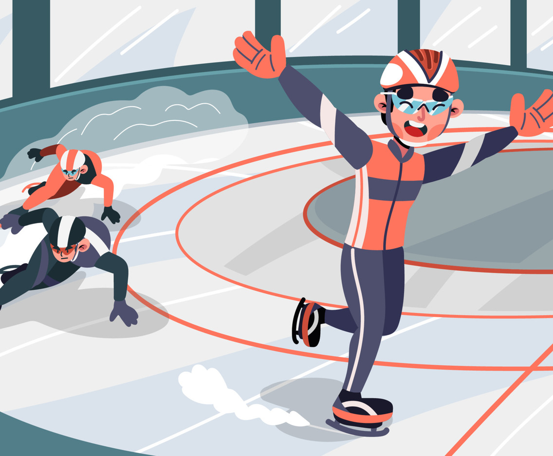 Number One in Speed Skater