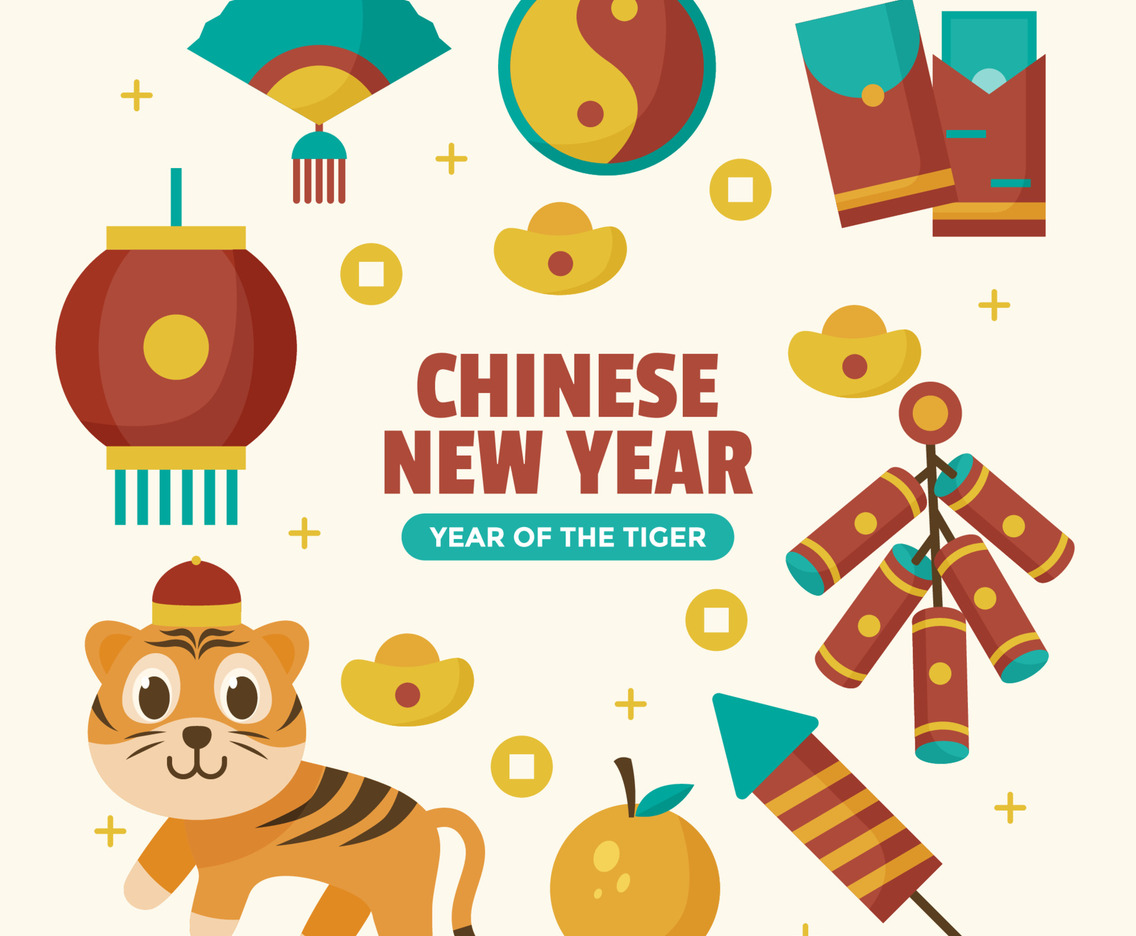 Chinese New Year Icon Set