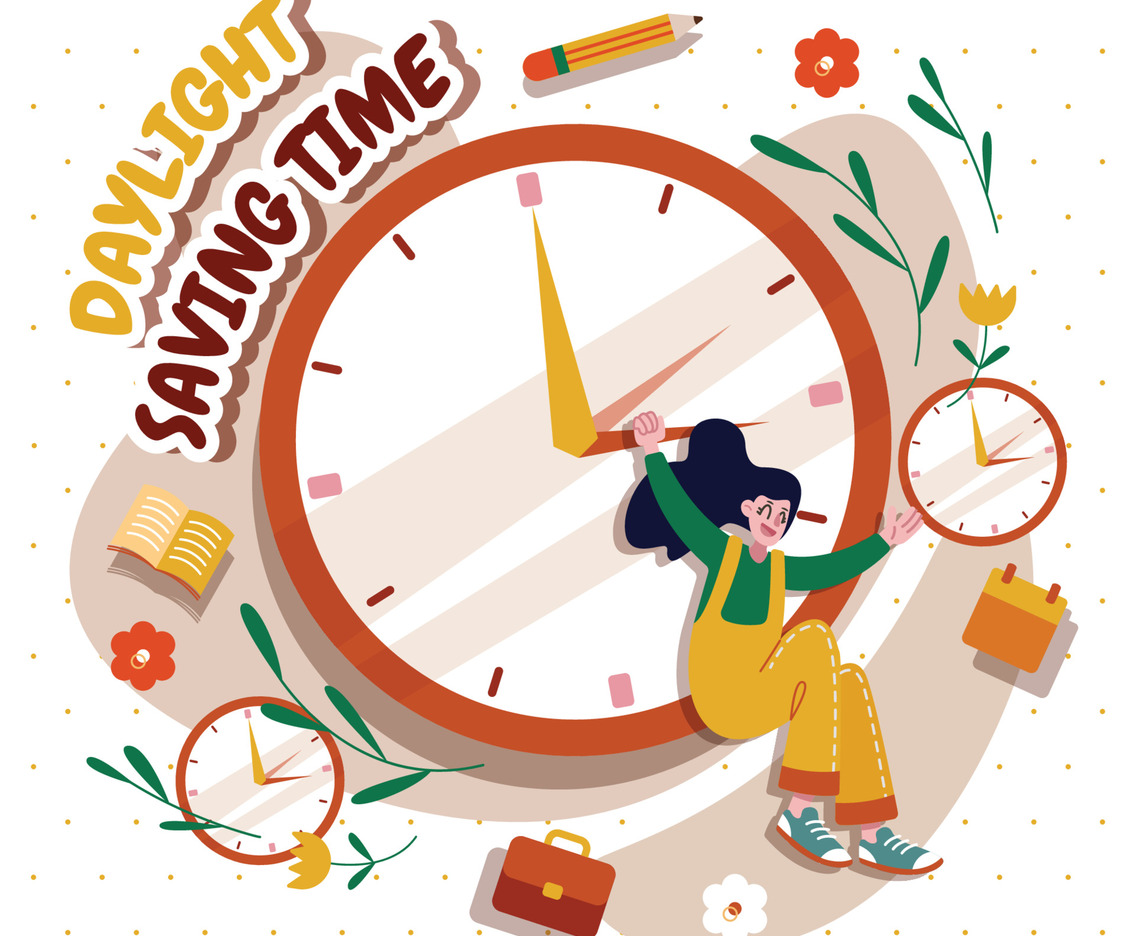 Daylight Saving Time Concept
