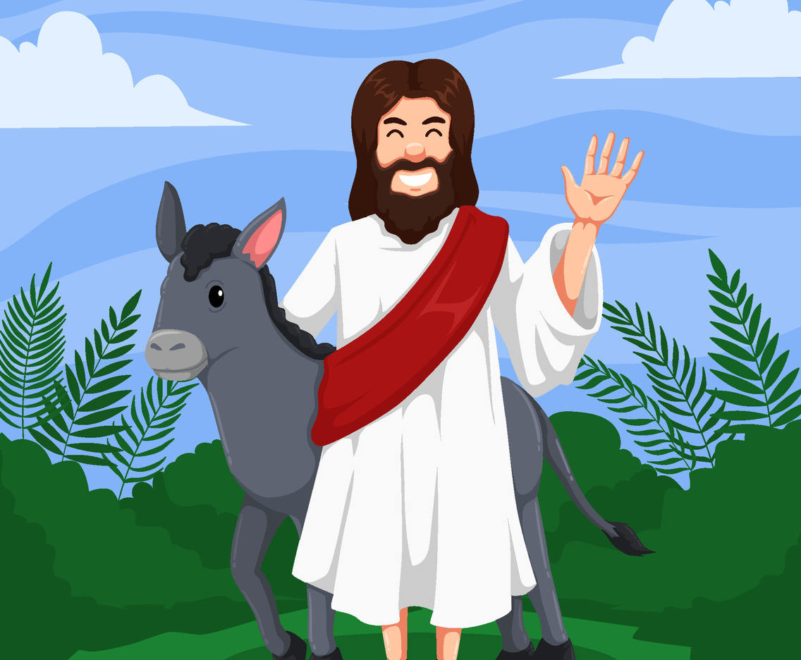 Palm Sunday Concept