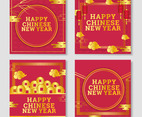 Gong Xi Fa Cai Social Media Post Set