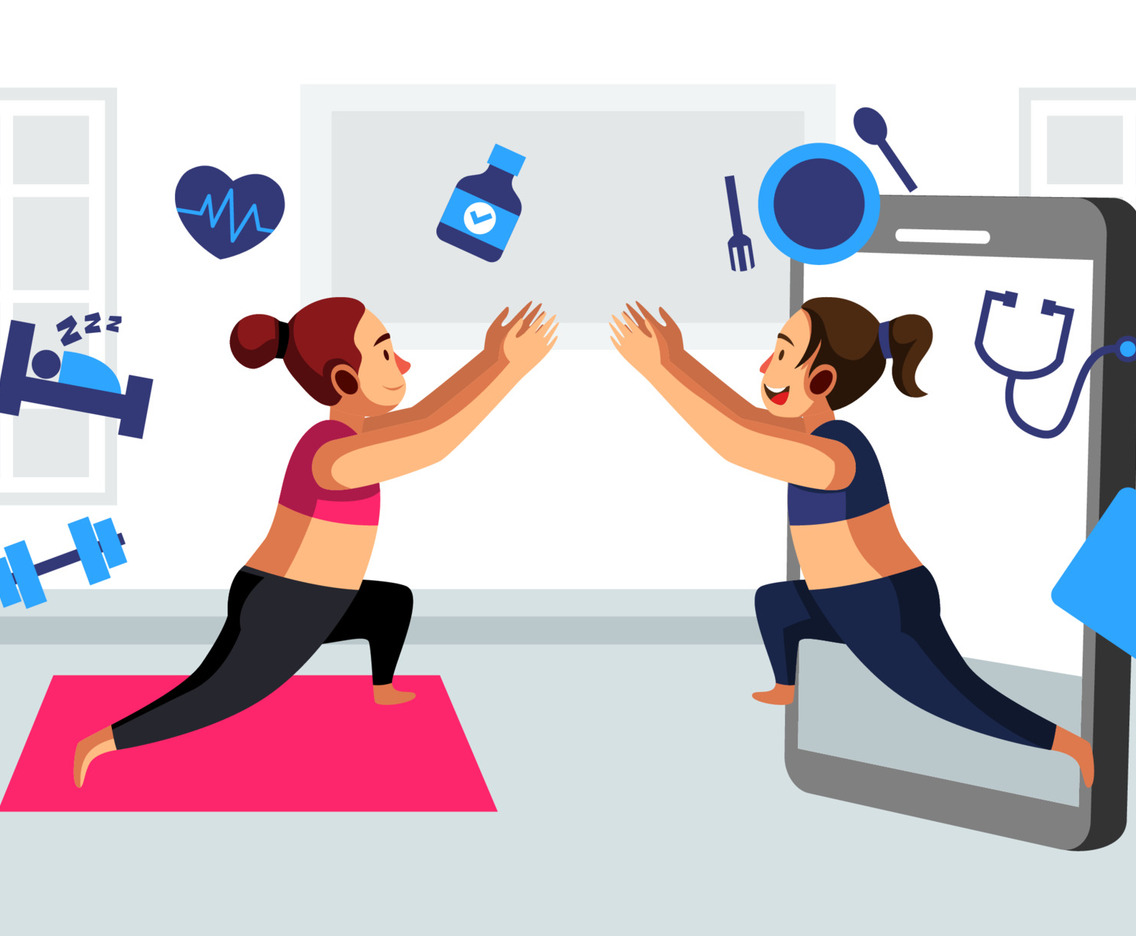New Year Resolution Work Out Through Online Class