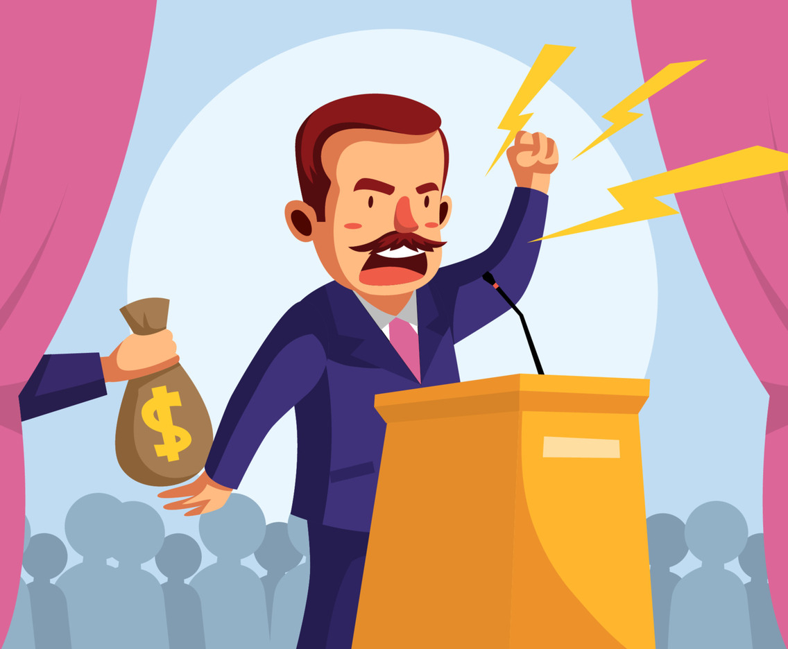 Anti Corruption Campaign Orator