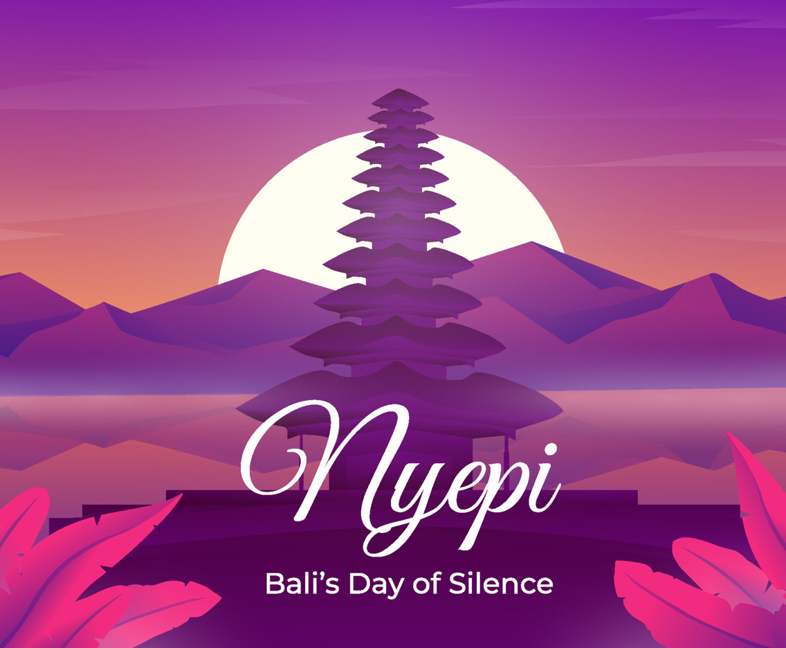 Background of Bali Nyepi Day of Silence