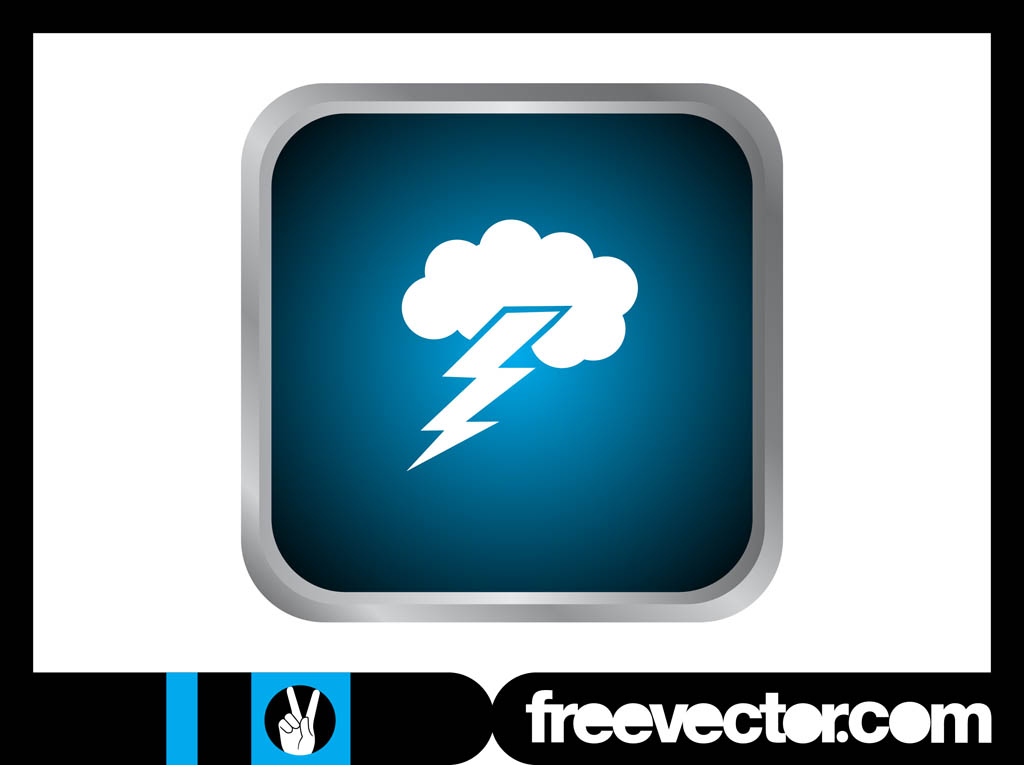 Thunderstorm Icon Graphics