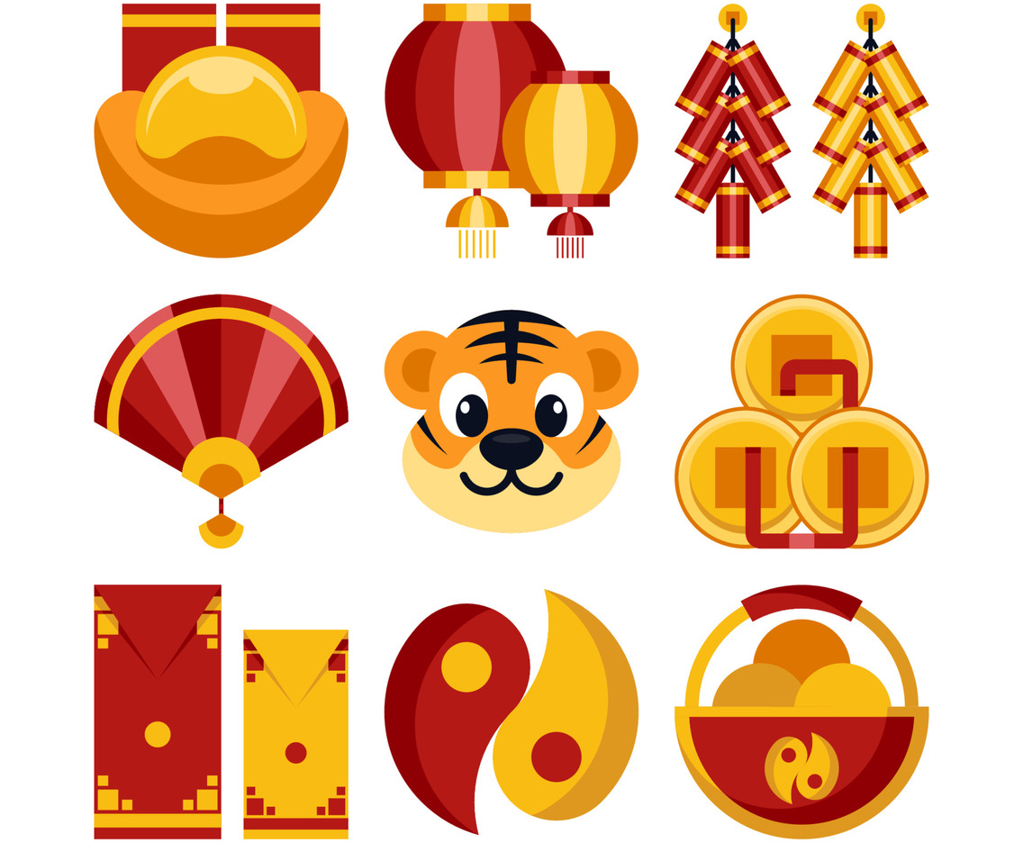 Gong Xi Fa Cai Icon Collection