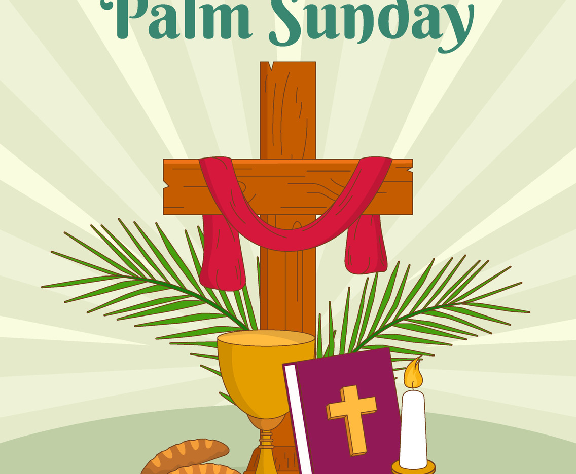 Flat Palm Sunday