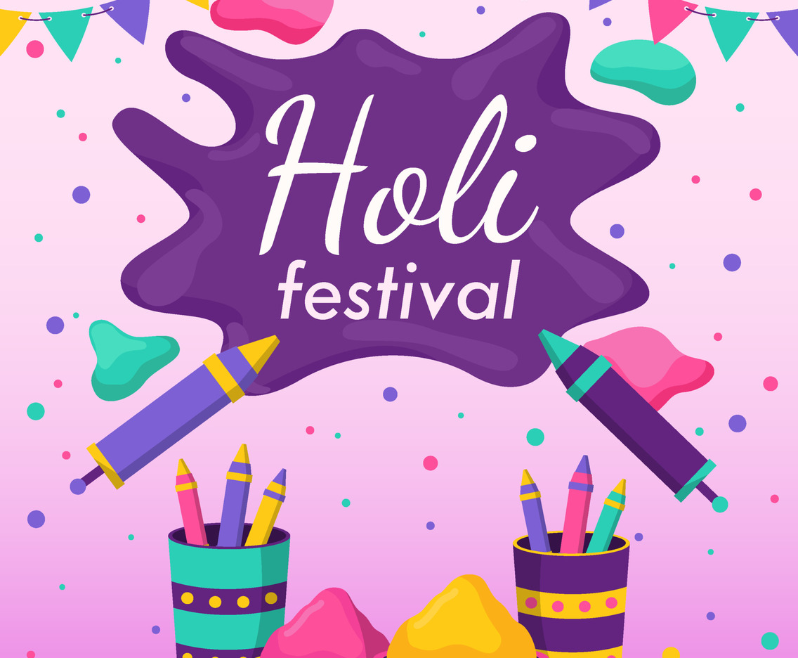 Holi Festival Concept