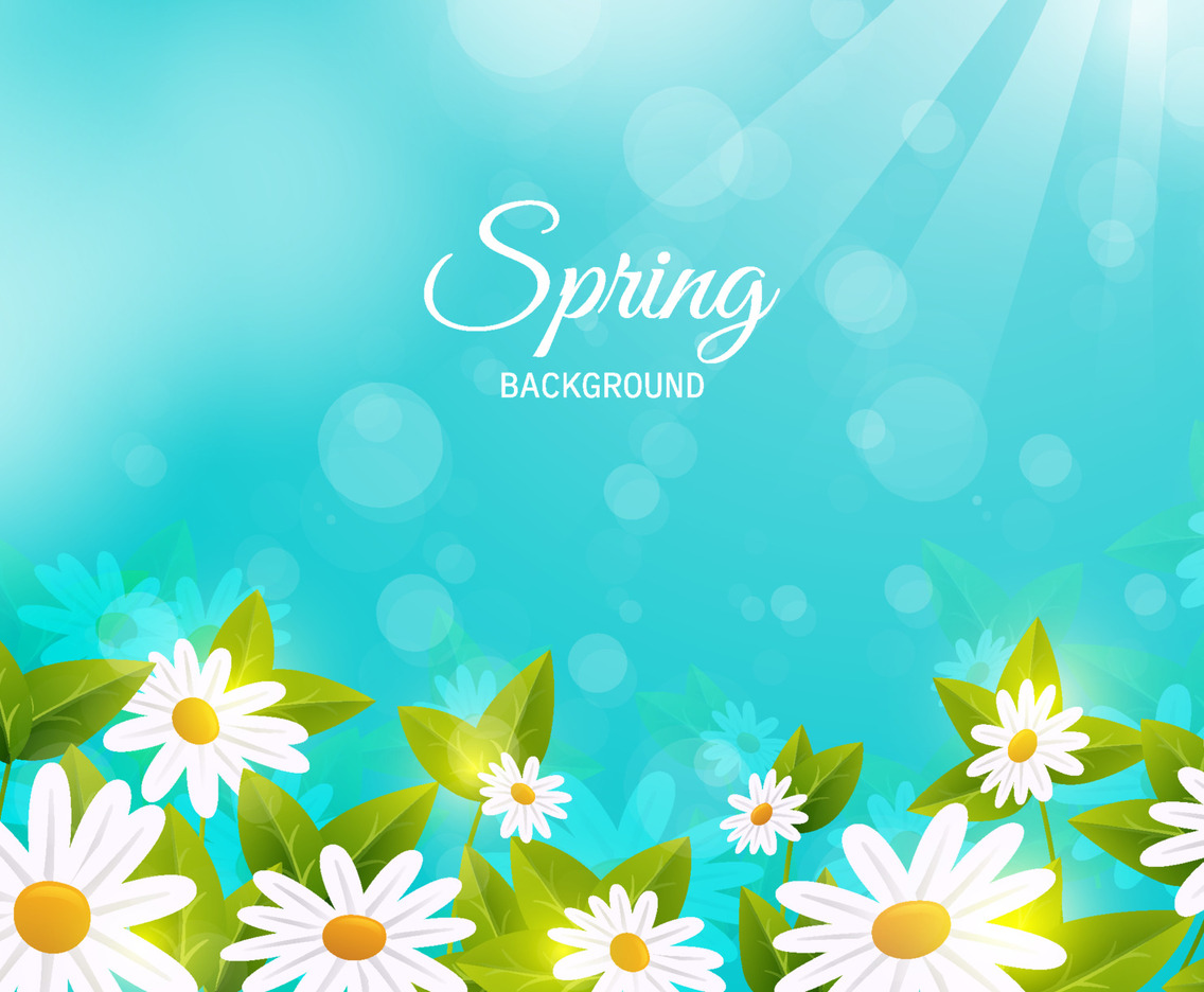 Fresh Spring Flower Background