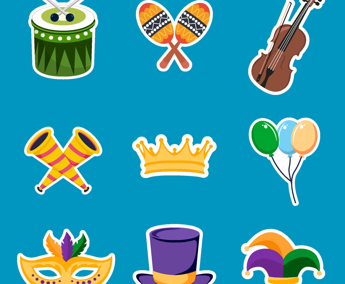 Carnival Icon Sticker