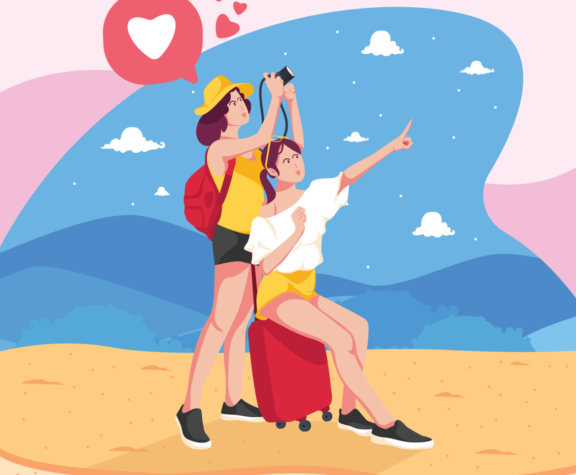 Best Friends Go Traveling