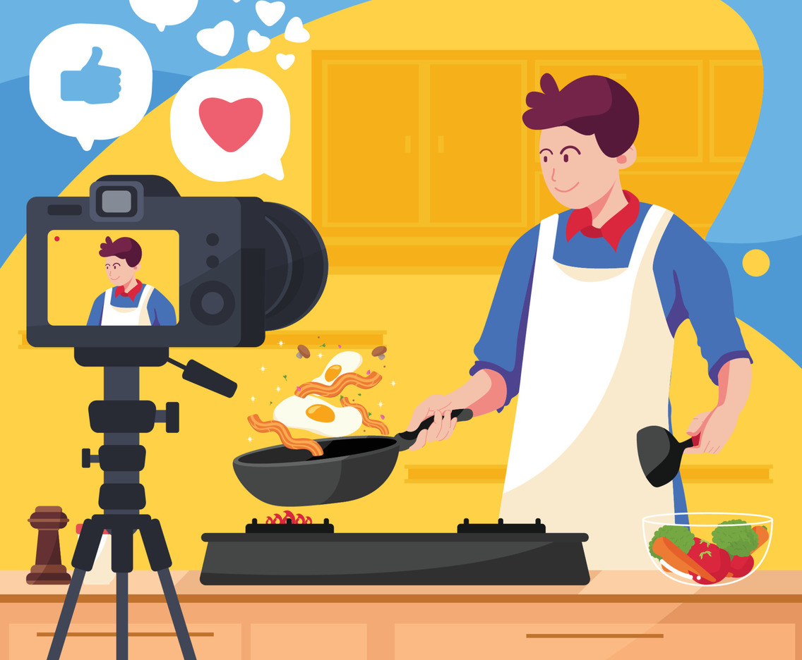 Live Streaming Cooking