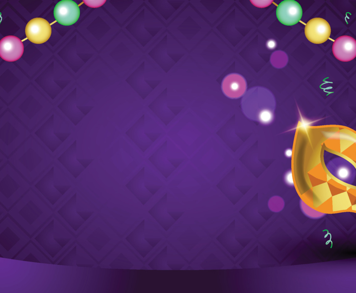 Mardi Gras Theme Background