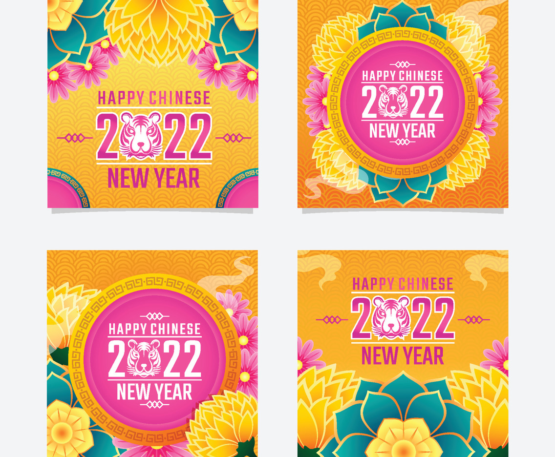 Chinese New Year 2022 Social Media Posts