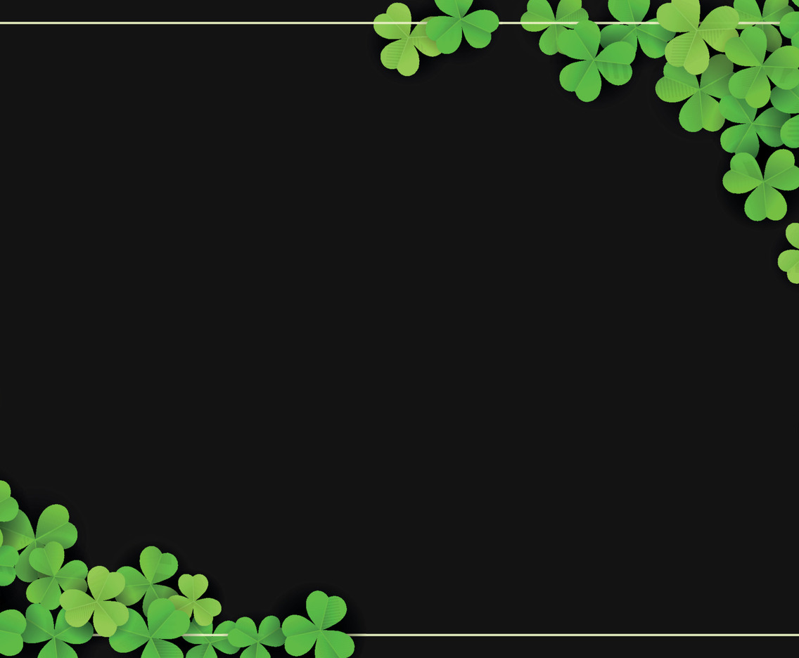 Clover Leaves Background
