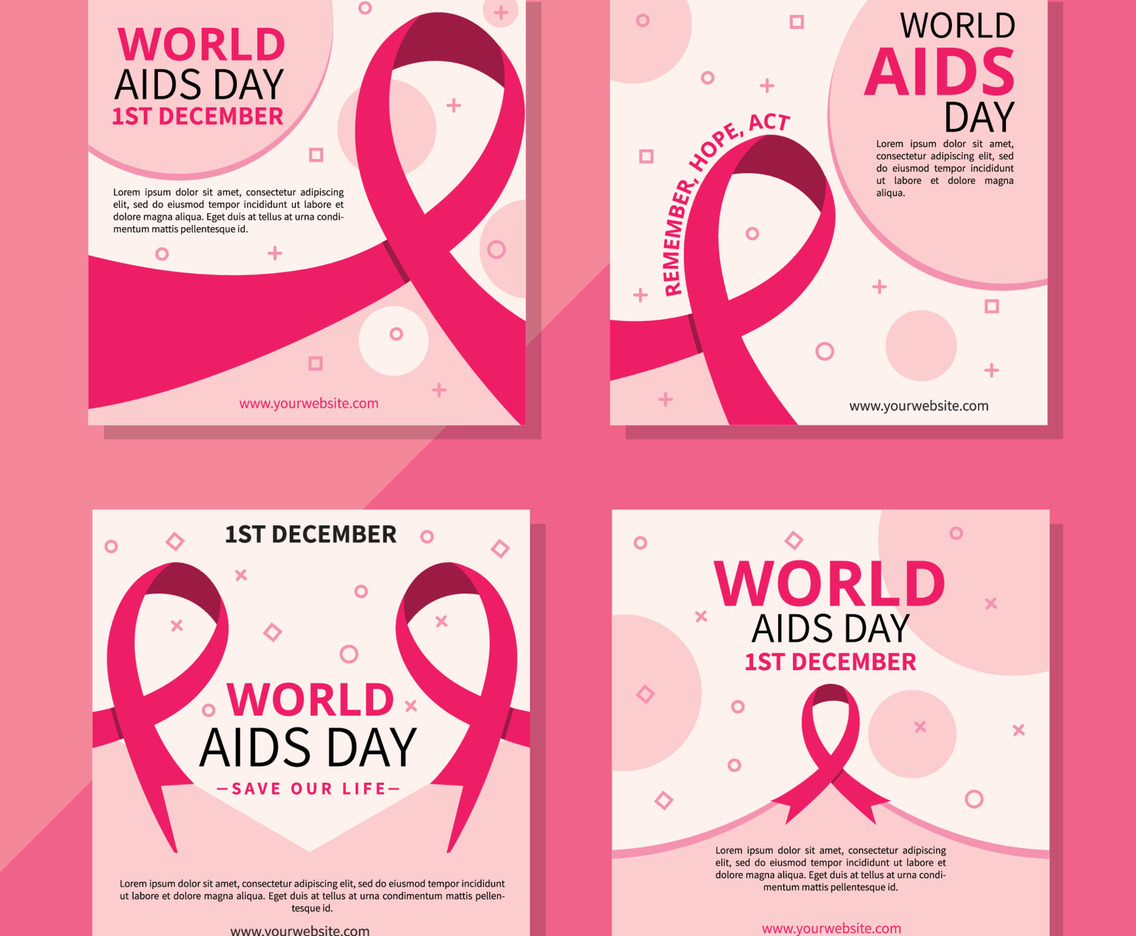 World AIDS Day Social Media Post