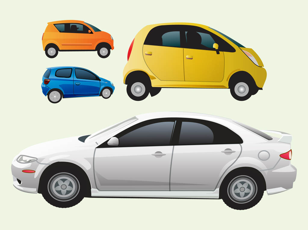 Cars Vector Graphics