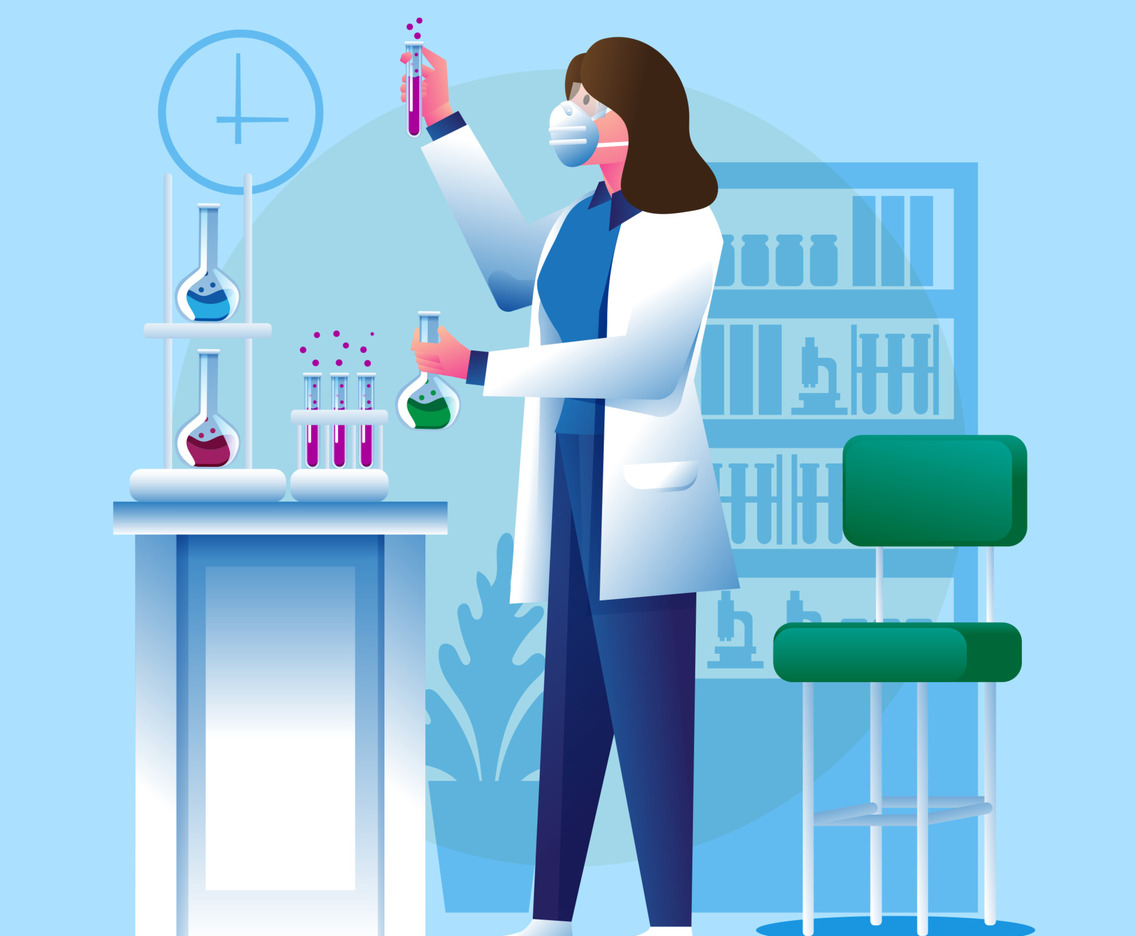 Females Scientist in Laboratory
