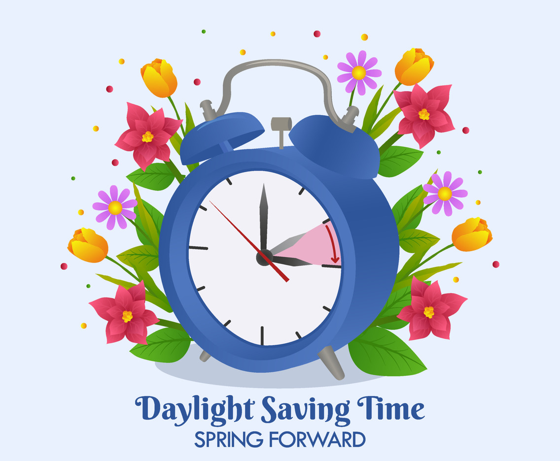 Flat Daylight Saving Time Spring Forward