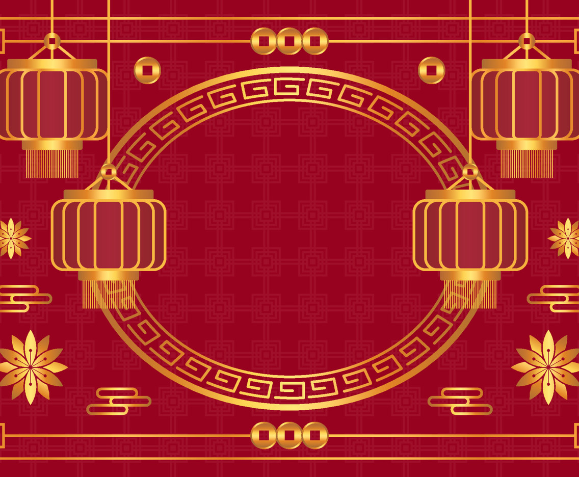 Chinese New Year Red Background