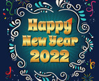 New Year Festivity Background