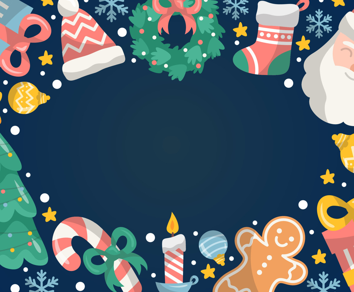Christmas Ornament Free Vector Background