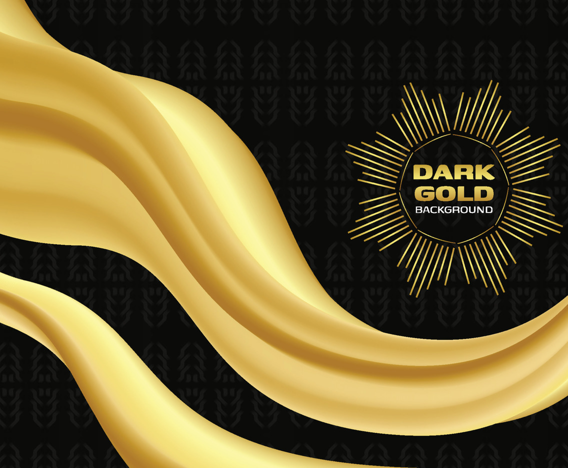 Dark Gold Luxury Background