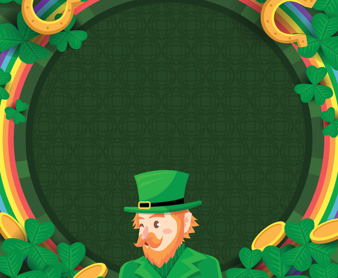 Saint Patricks Celebration Party Background