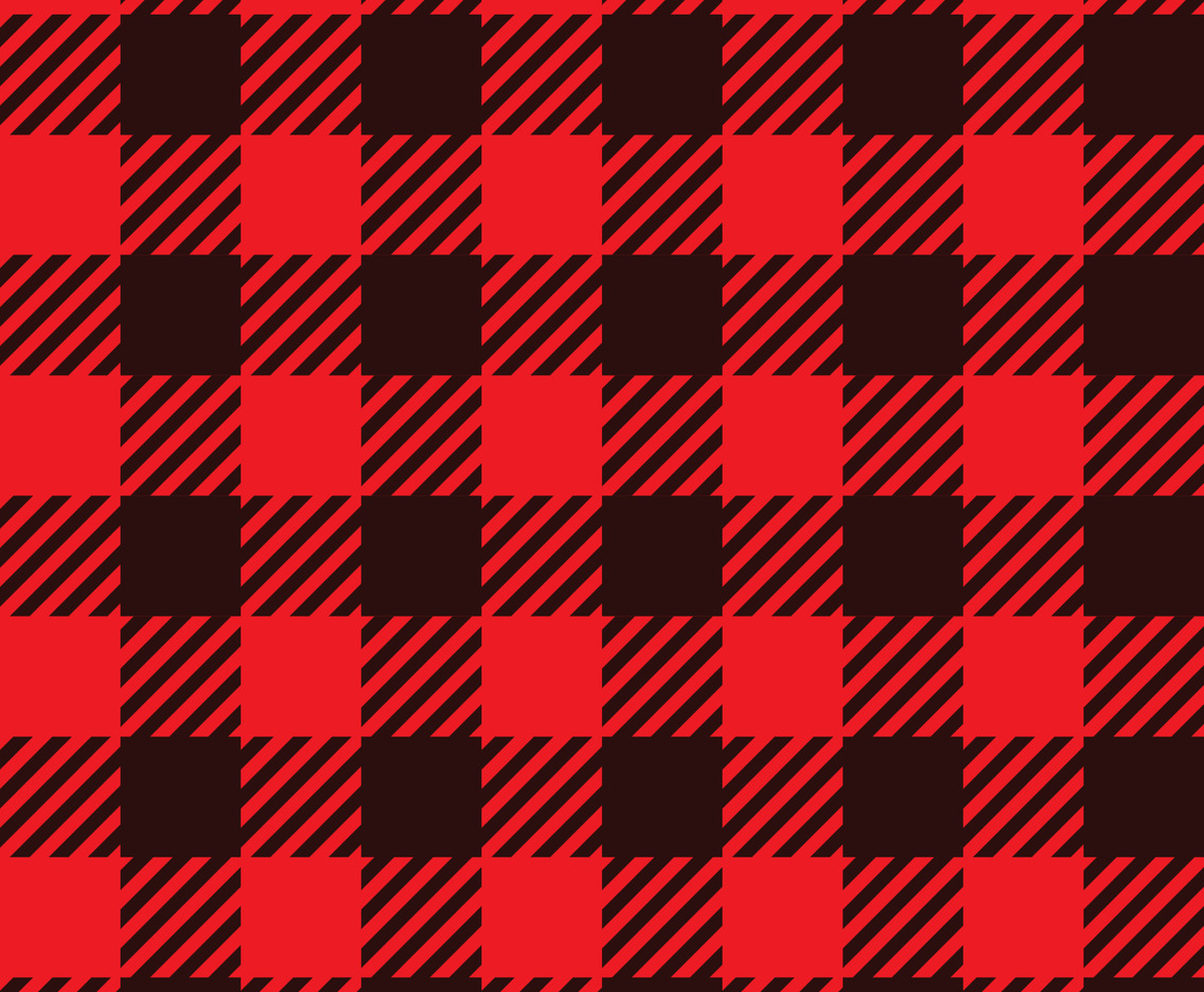Seamless Buffalo Plaid Pattern