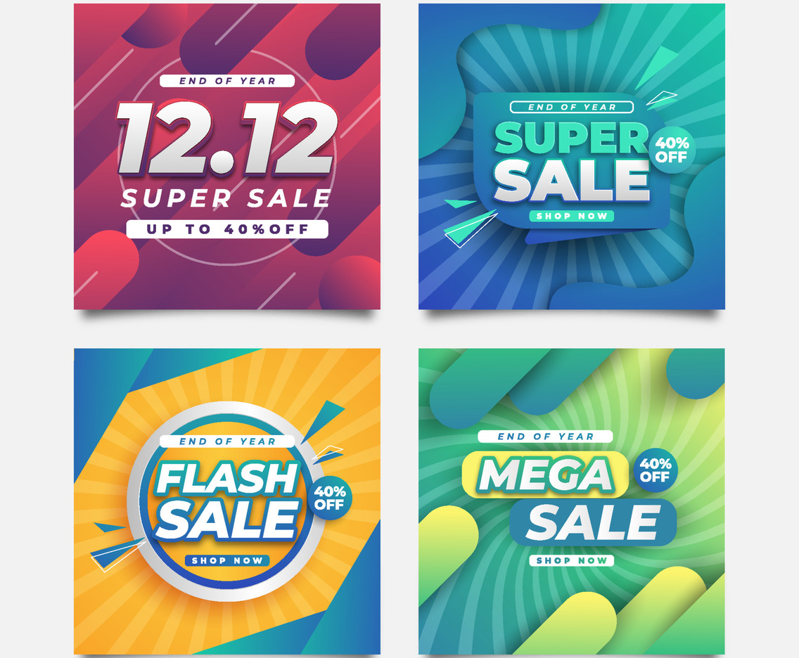 End of Year Sale Social Media Pots