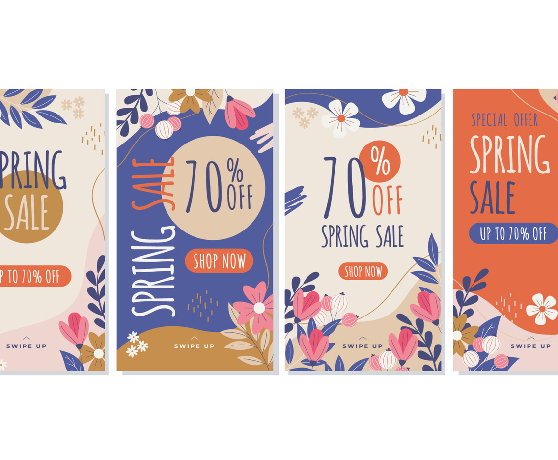 Spring Sale Social Media Template