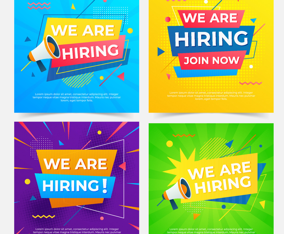 We are Hiring Social Media Template