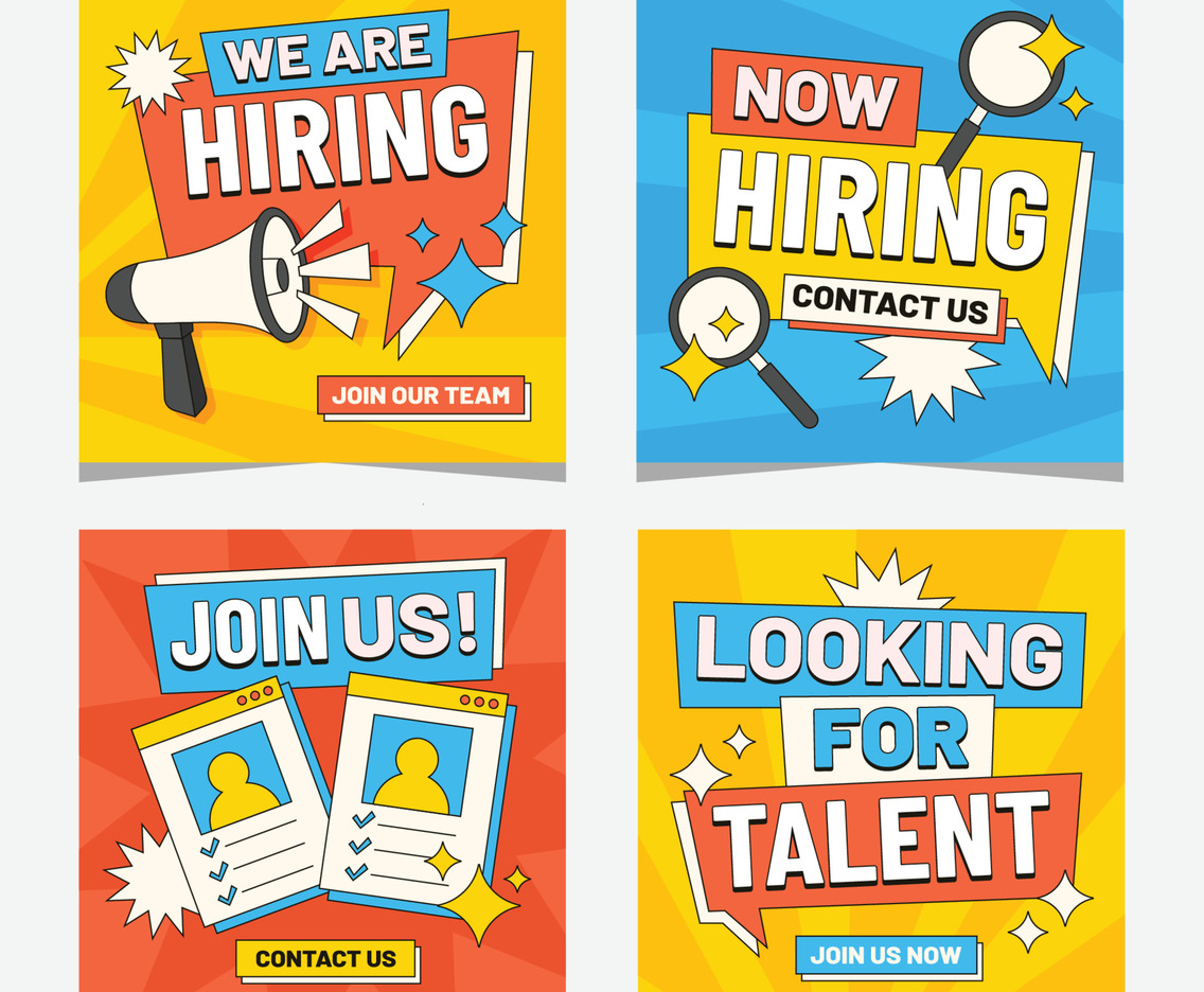 We Are Hiring Social Media Post Template