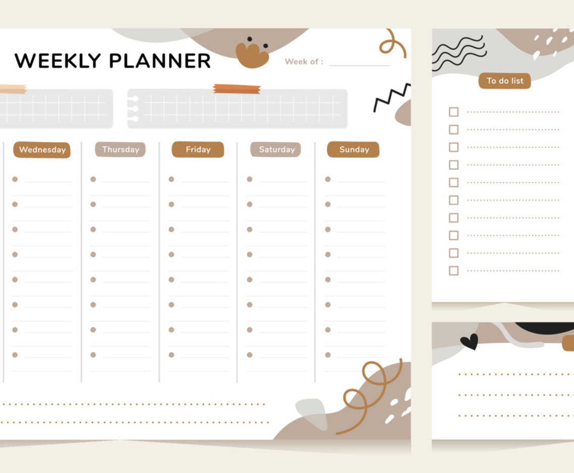 Abstract Organic Journal Template