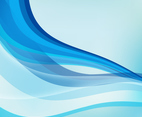 Free Vector Abstract Blue Wave Background