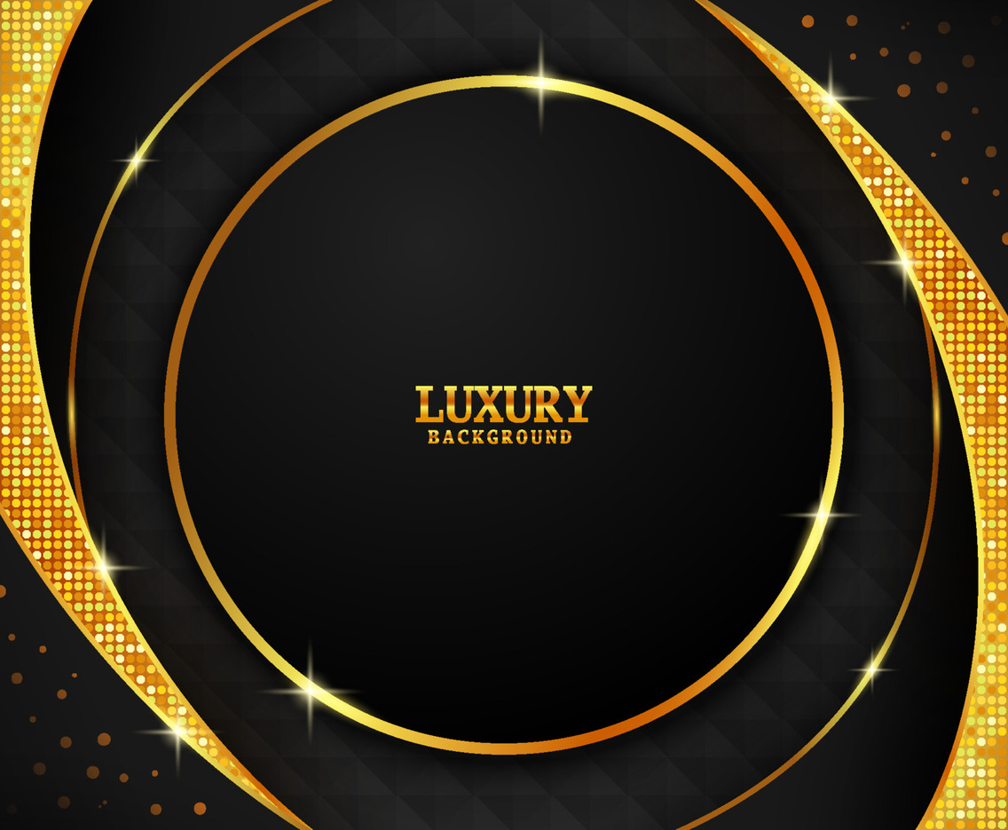 Elegant luxury Black Background