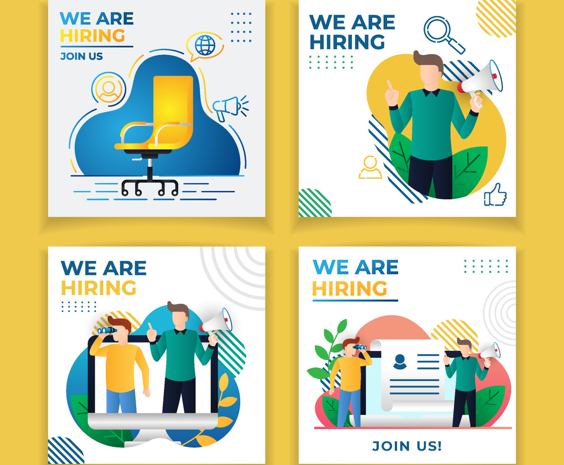 We Are Hiring Social Media Post Template