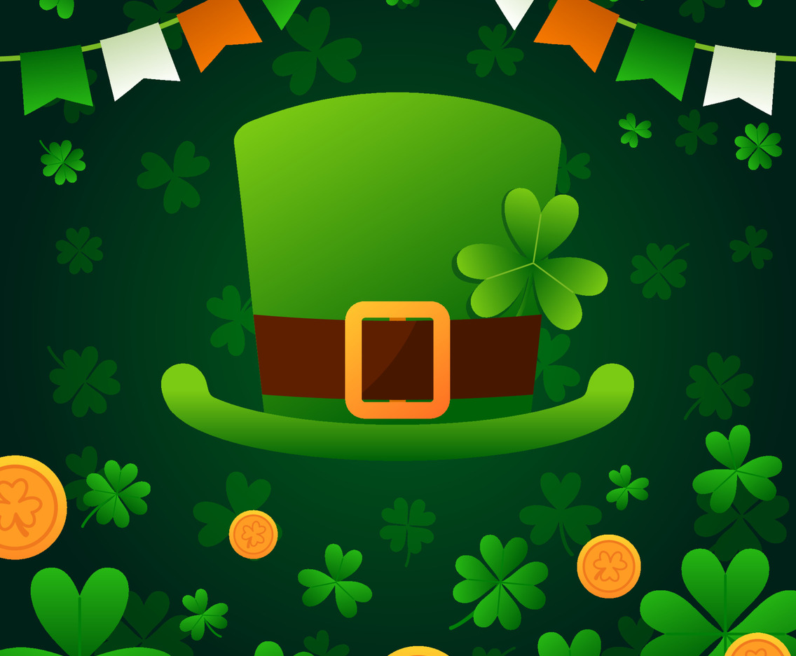 Leprechaun Hat On Saint Patricks Day