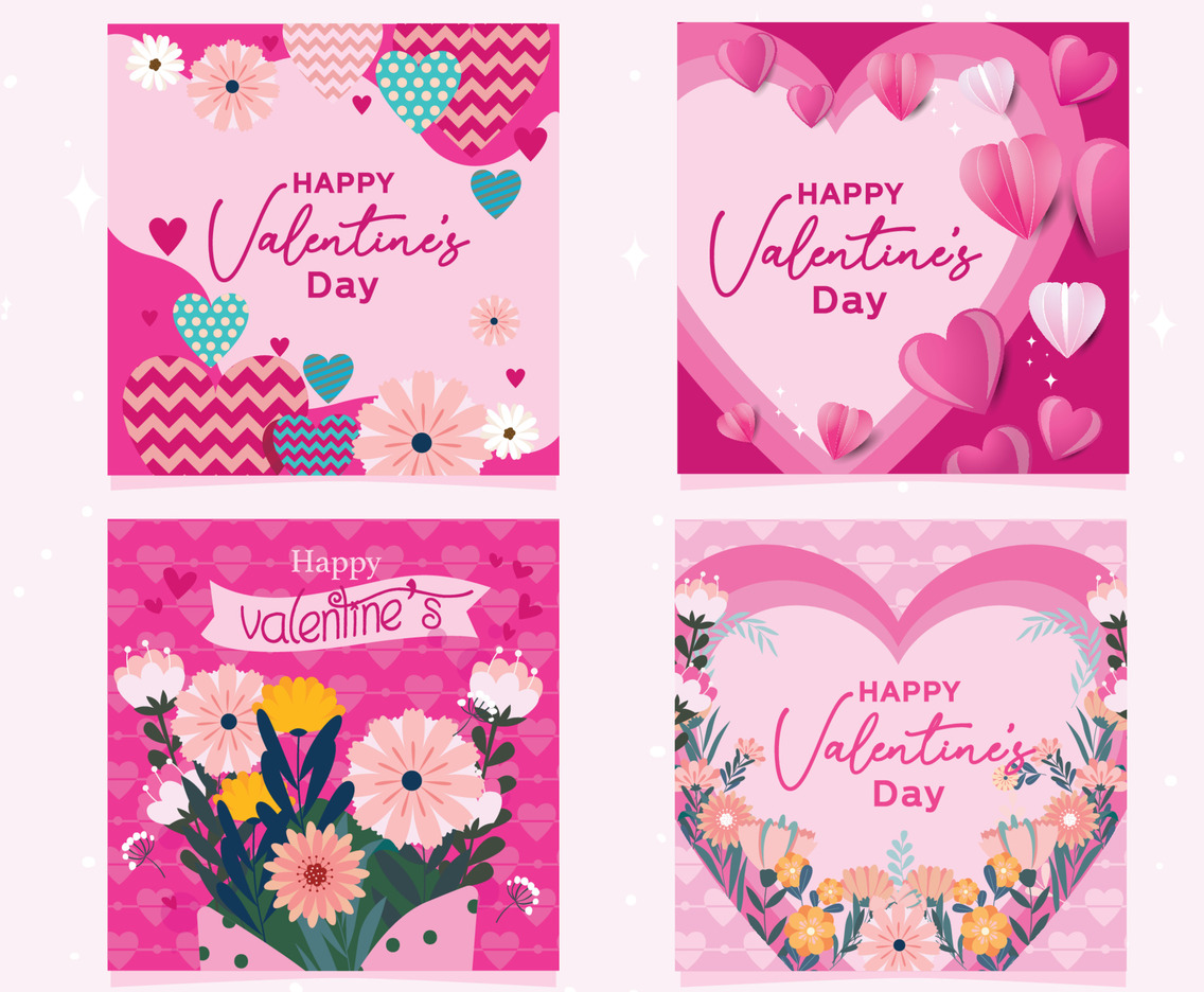 Valentine's Day Social Media Template